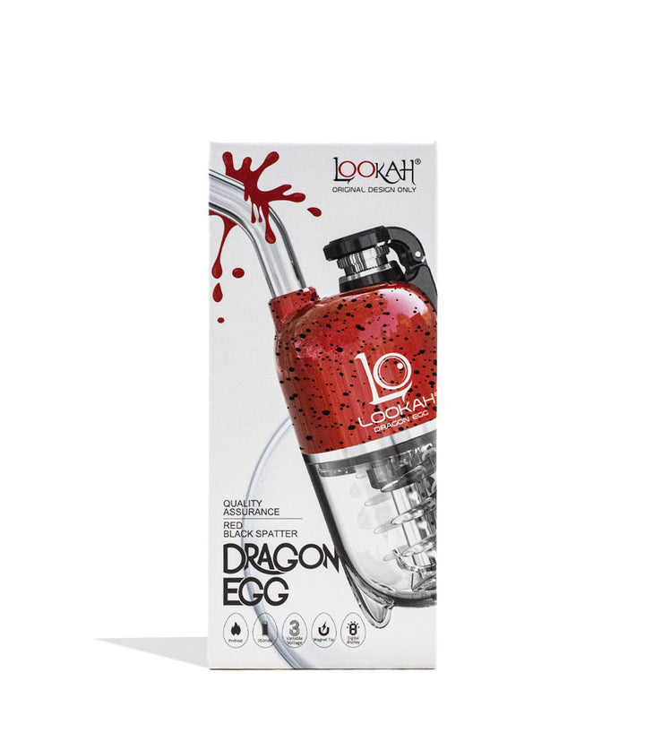 Red Lookah Dragon Egg Spatter Edition E-Rig Packaging Front View on White Background