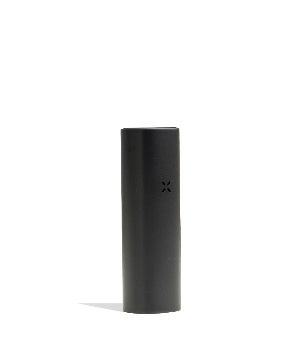PAX Flow Dry Herb Vaporizer Onyx Angle View on White Background