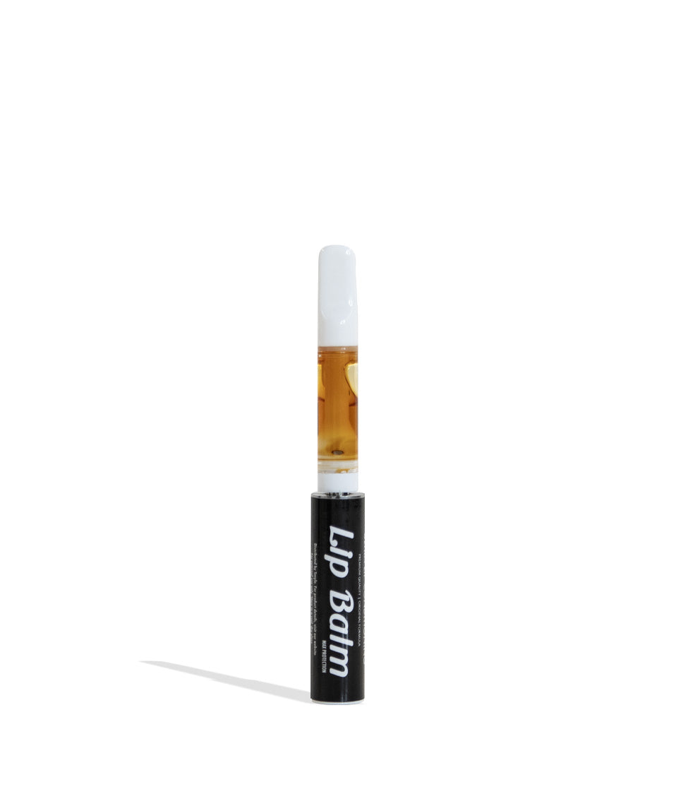 black with Cartridge Smyle Chapstick Variable Voltage Battery on white background