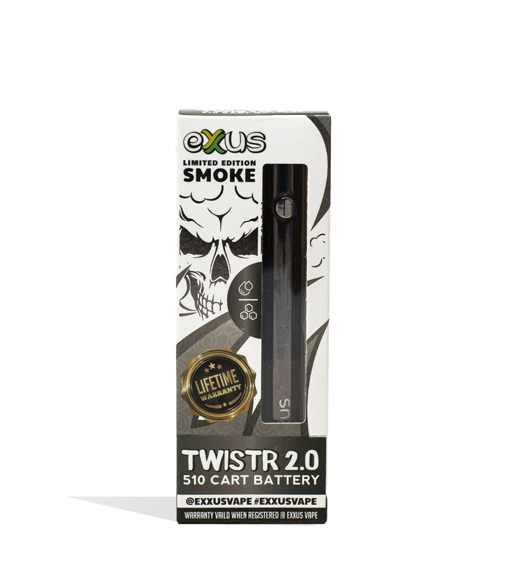 Smoke Exxus Vape Twistr 2.0 Cartridge Vaporizer 12pk Packaging Single Front View on White Background