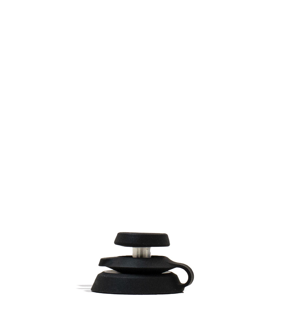 Black Puffco Proxy Joystick Cap Front View on White Background