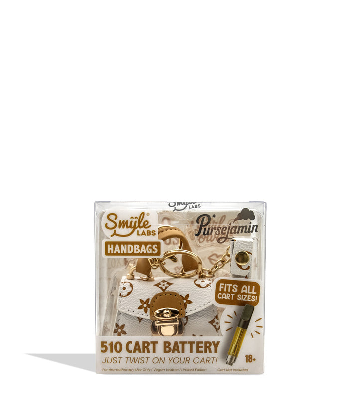 Smyle Pursejamin cartridge vaporizer box packaging front view on white background