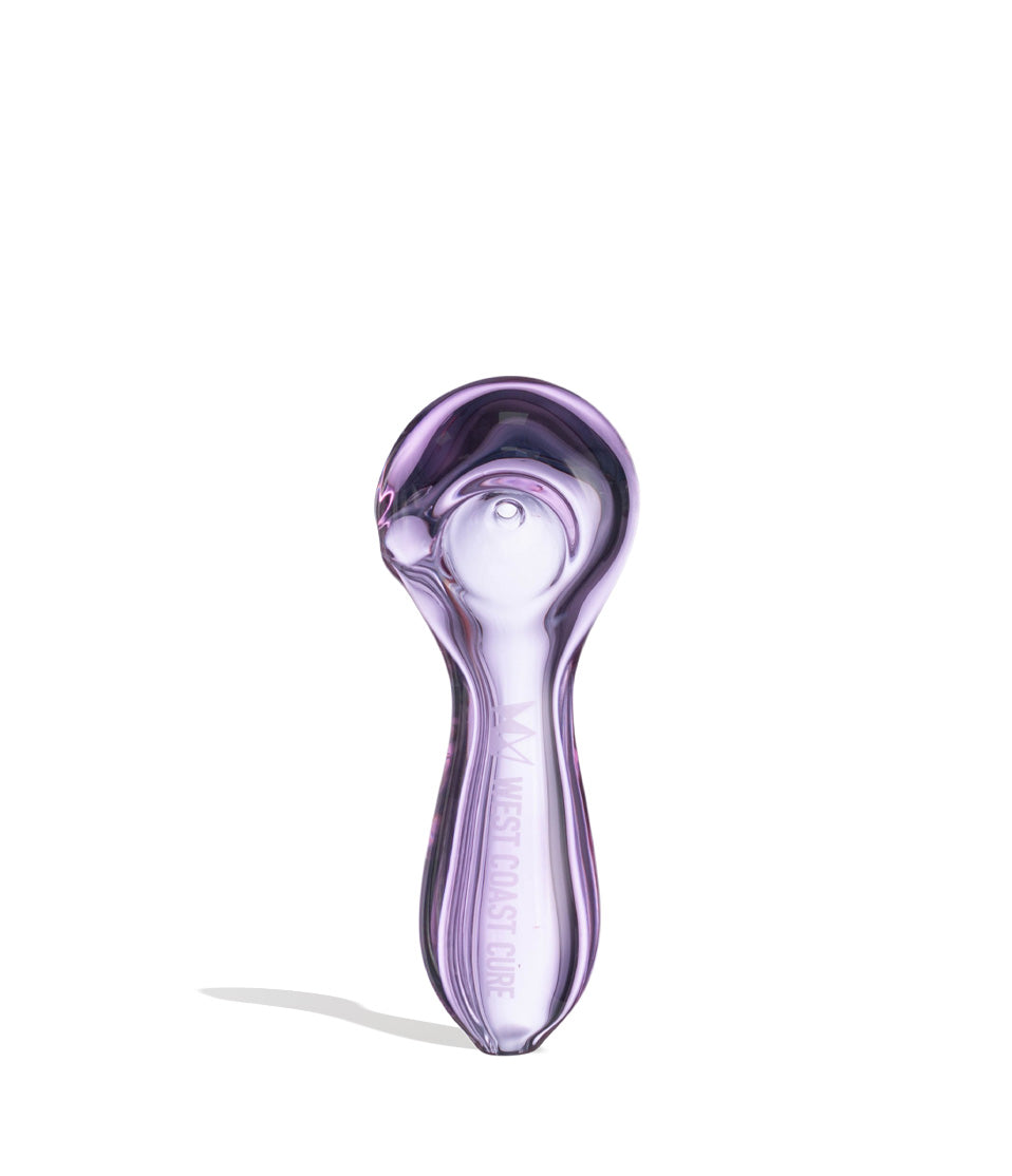 Purple West Coast Cure Globe Hand Pipe 15pk Front View on White Background