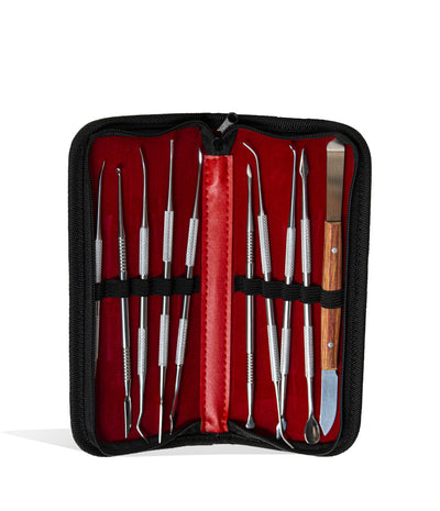 10pcs Dab Tool Set with Carrying Case on white background