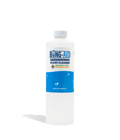 Bong Aid 16oz Glass Cleaner on white background
