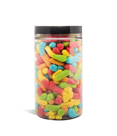 3000mg Sour Worms Just CBD Candy on white background