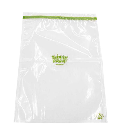 Smelly Proof Extra Large 12 Inch x 16 Inch Bag on white studio background