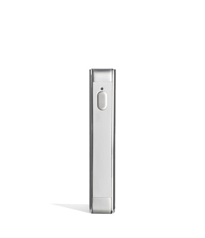Gunmetal front Exxus Vape Snap VV Cartridge Vaporizer on white studio background